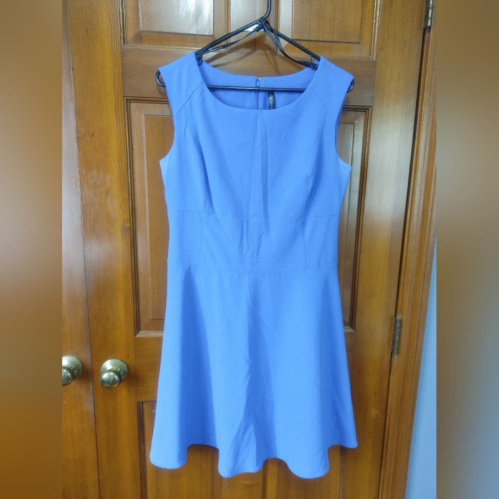Sleeveless Blue Dress Marc New York